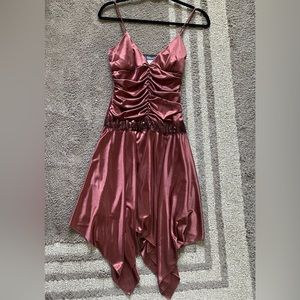 Taboo Brown polyester Dress
